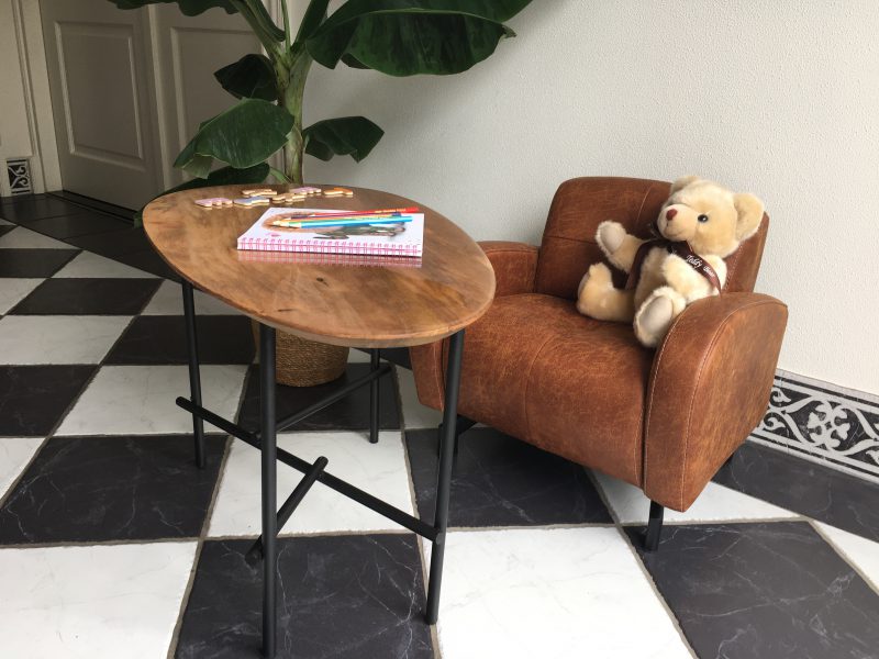 Kinderfauteuil Tekkie Hufterproof Cognac - Afbeelding 9