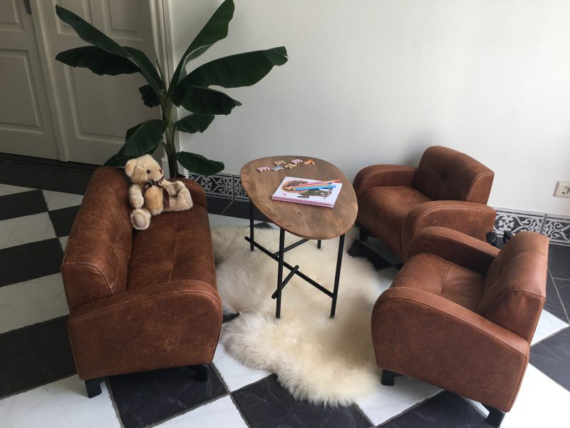 Kinderfauteuil Tekkie Hufterproof Cognac - Afbeelding 8