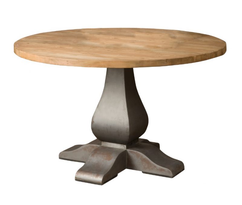 Ronde Eettafel Prato kloosterpoot van Metaal 130cm Towerliving - Afbeelding 2